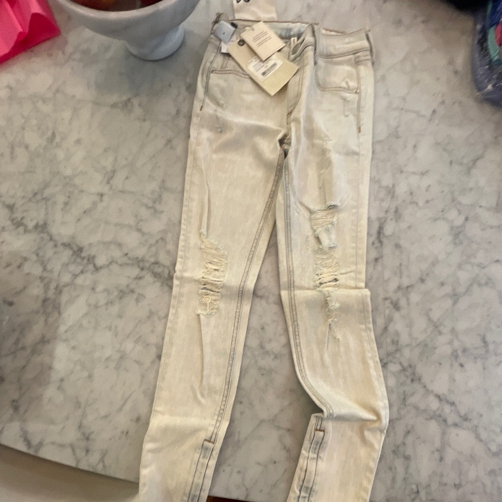 Rag bone NWT zipper Capri jeans